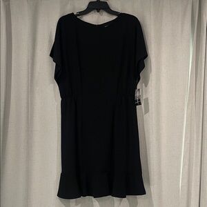 Donna Morgan Black Mini Dress